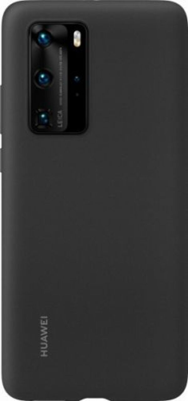 

Чехол-крышка HUAWEI для P40 Pro, силикон, черный, для P40 Pro