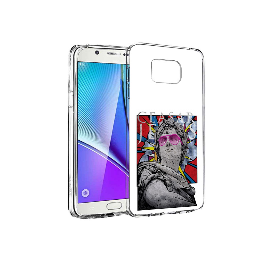 

Чехол MyPads Tocco для Samsung Galaxy Note 5 крутая статуя свободы, Прозрачный, Tocco