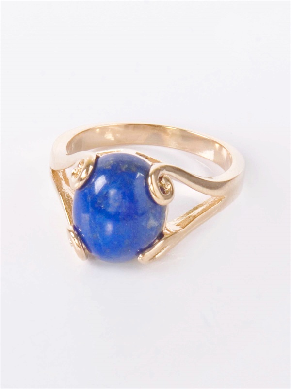 

Кольцо из бижутерного сплава р. 17 Lotus Jewelry Кольцо с лазуритом "Лагуна", лазурит, Кольцо с лазуритом "Лагуна"
