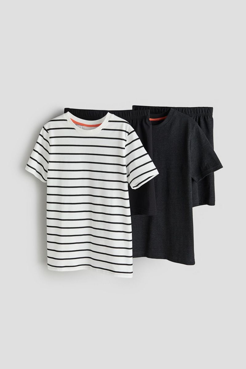 

Костюм повседневный детский H&M 0595440, белый; черный, 170, 0595440