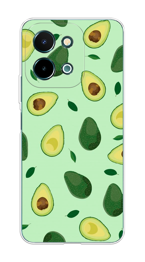 

Чехол на Vivo Y28 4G "Blue avocado", Коричневый;зеленый, 2611650-1
