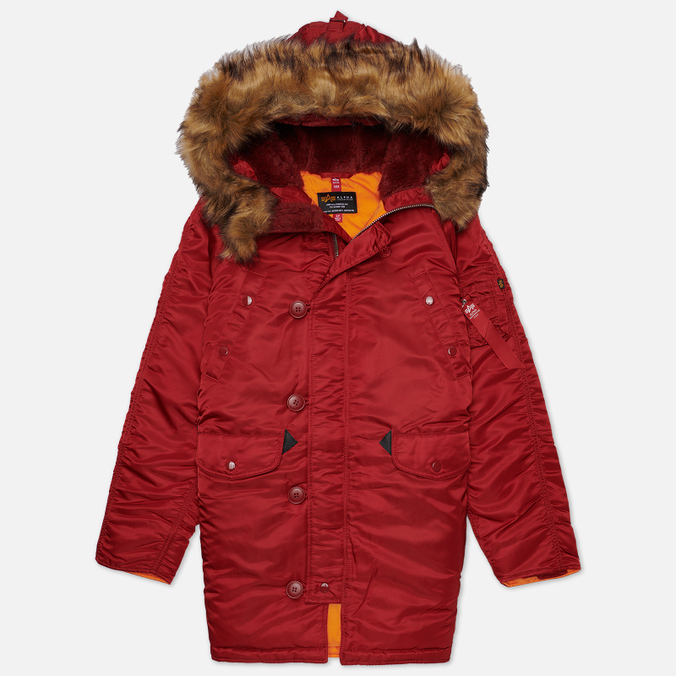 

Парка женская Alpha Industries WJN44502C1-619 красная S, WJN44502C1-619