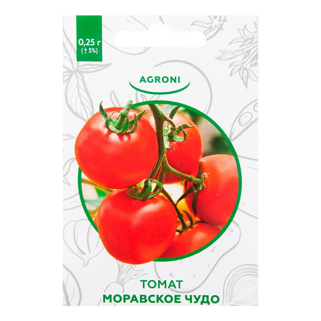 

Семена Томат Agroni XS Моравское чудо 1 г