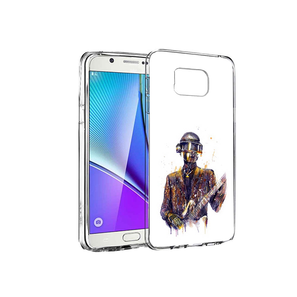 

Чехол MyPads Tocco для Samsung Galaxy Note 5 космо-гитарист, Прозрачный, Tocco