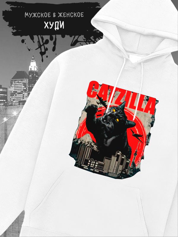 

Худи мужское SHARP&CUT CBC468731 белое L, Белый, CBC468731