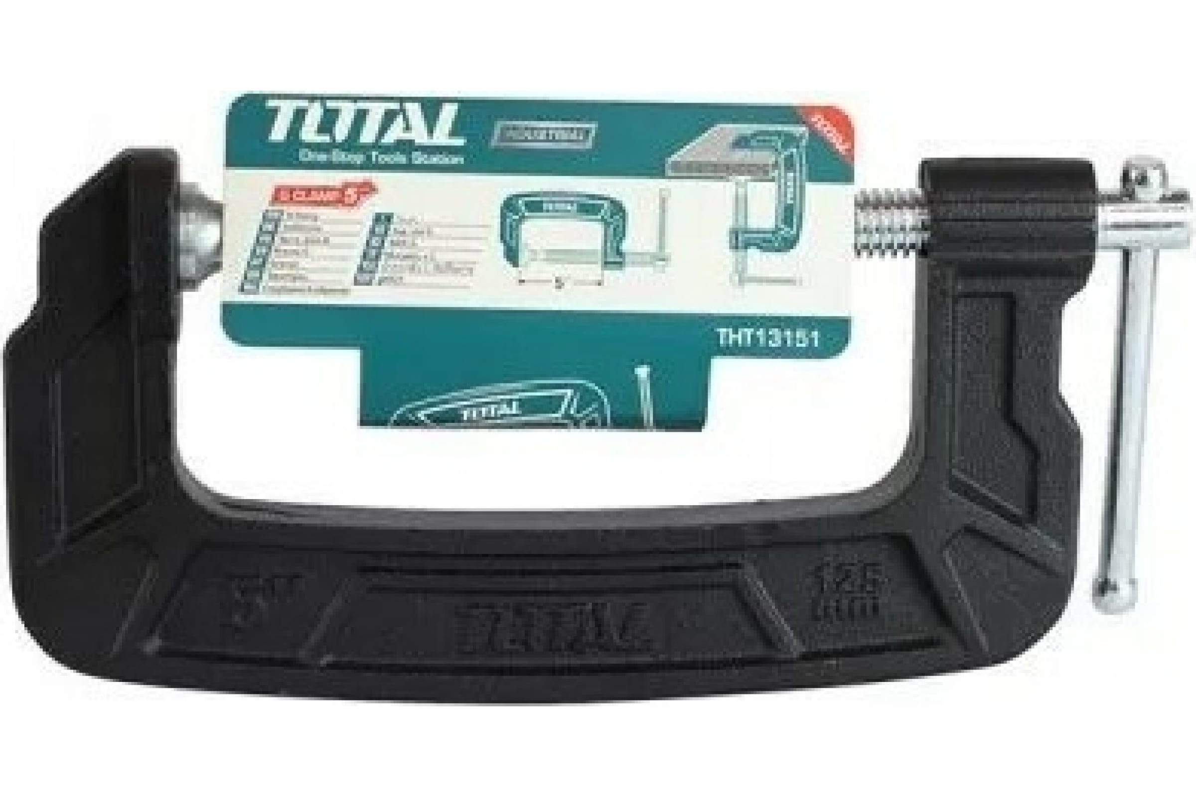 

TOTAL Струбцина G-типа THT13136
