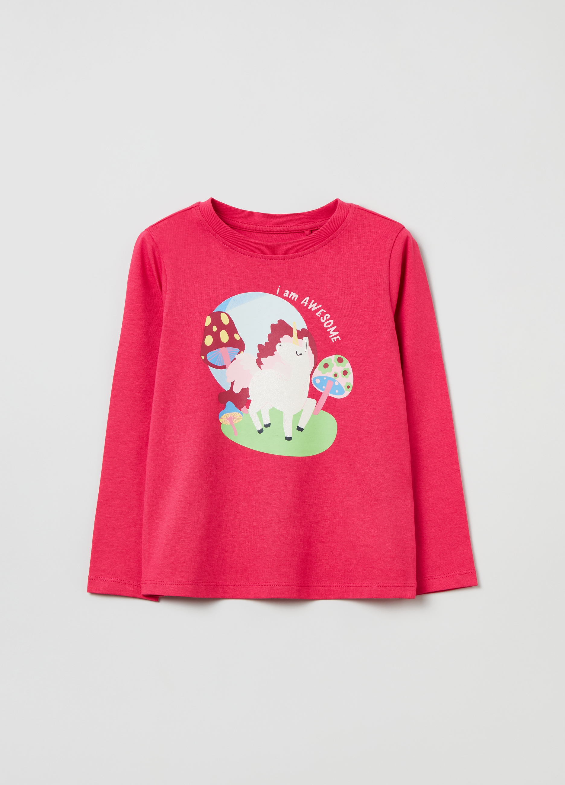

Футболка OVS для девочек, розовая, 3-4 лет, 1902901, Розовый, 1902901