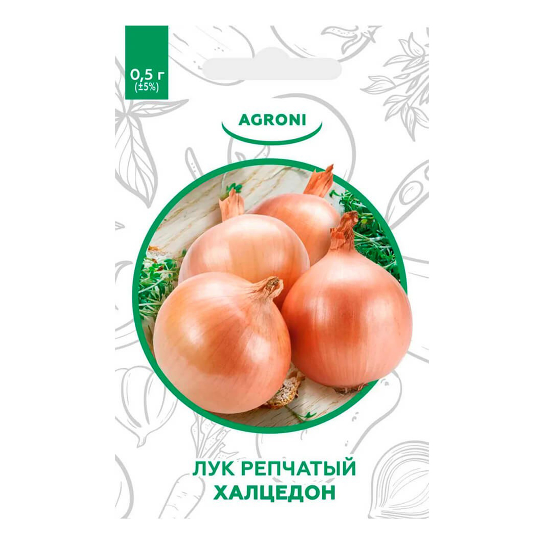 

Семена Лук репчатый Agroni XS Халцедон 0,5 г
