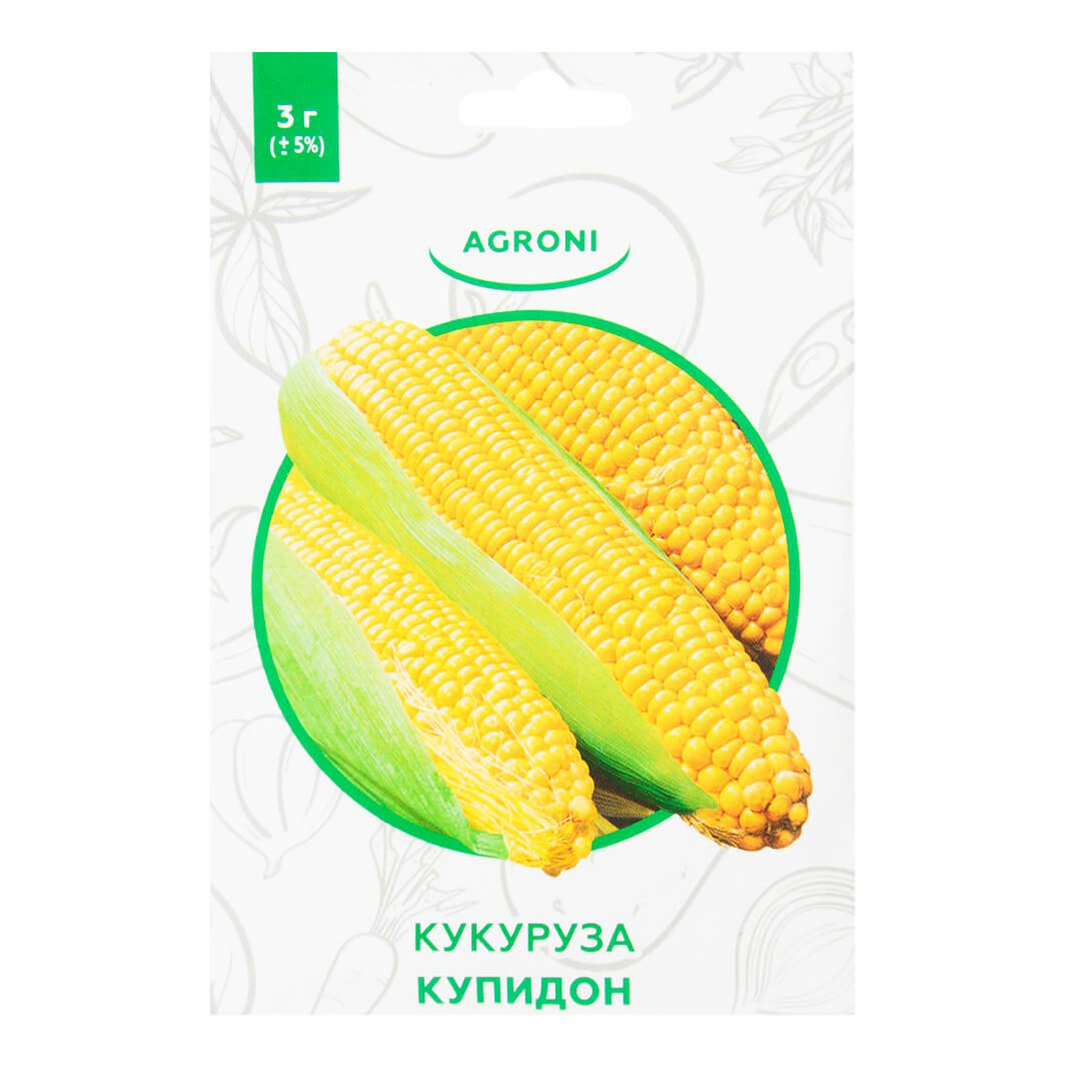

Семена Кукуруза Agroni XS Купидон 3 г