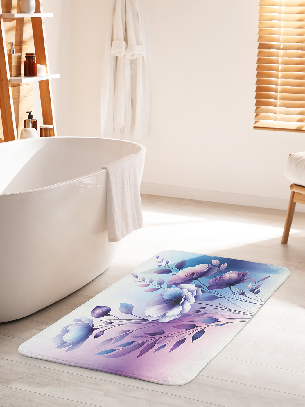 

Коврик для ванной туалета душа JoyArty "Особенность растений", bath_sd3105_60x100