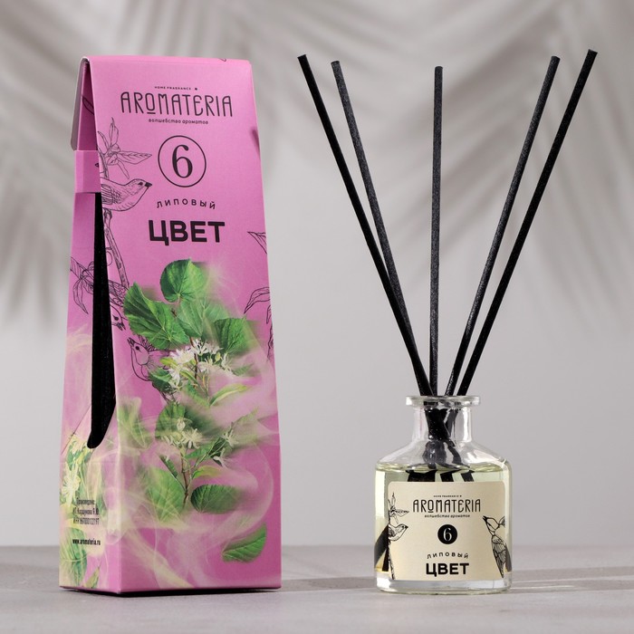 

Диффузор ароматический "Aromateria №6. Липовый цвет", 50 мл