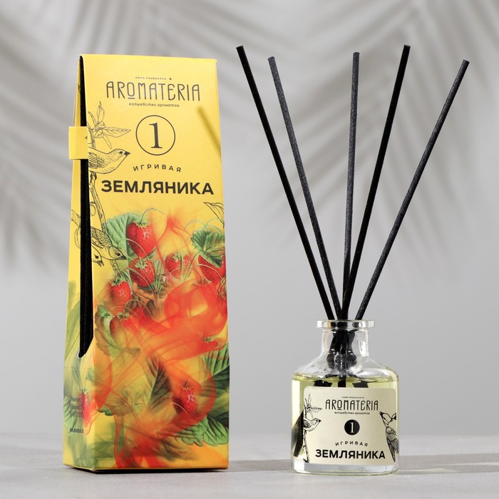 

Диффузор ароматический "Aromateria №1. Игривая земляника", 50 мл