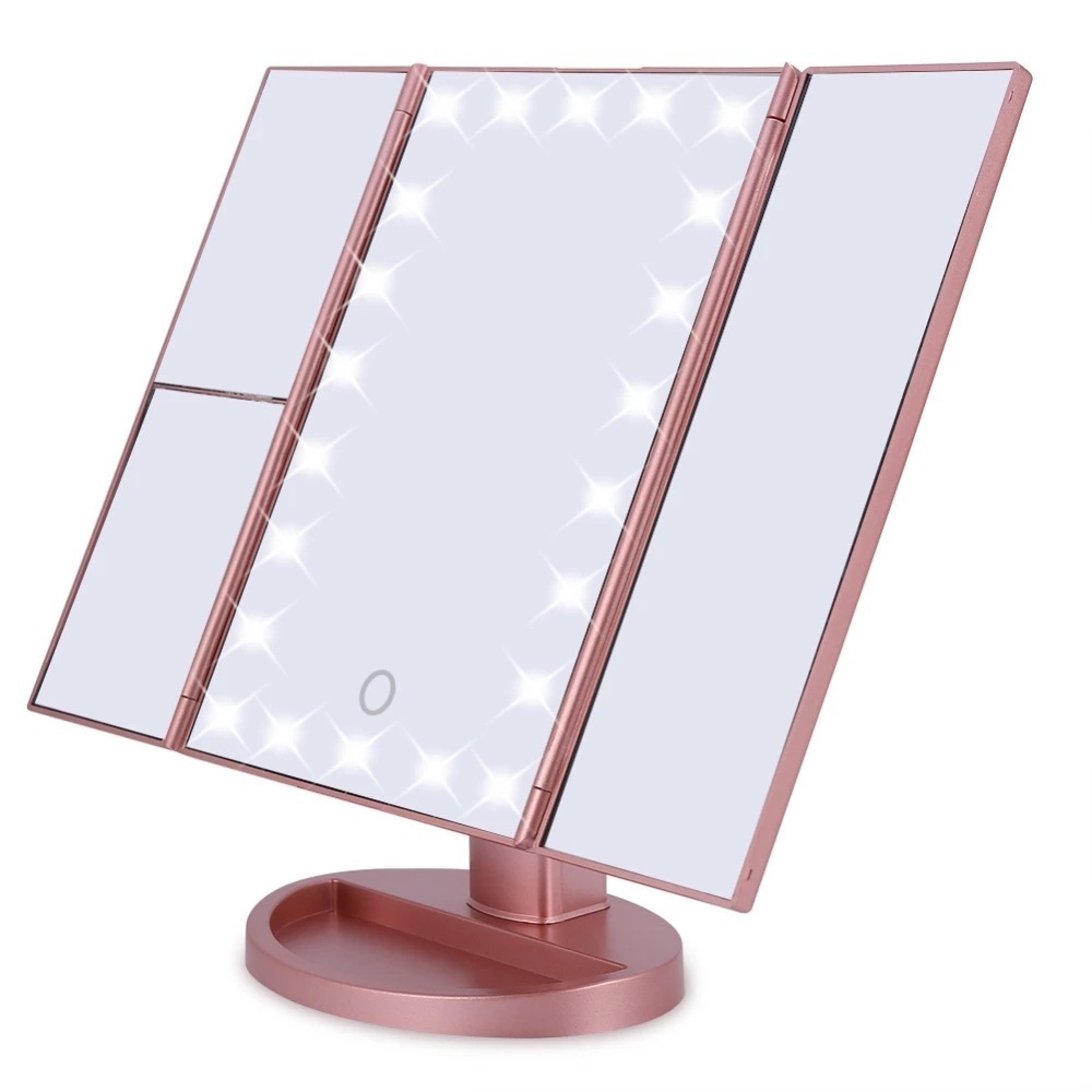 

Косметическое зеркало baziator - Superstar Magnifying Mirror с 24 LED , розовое, Розовый, Superstar Magnifying Mirror розовое