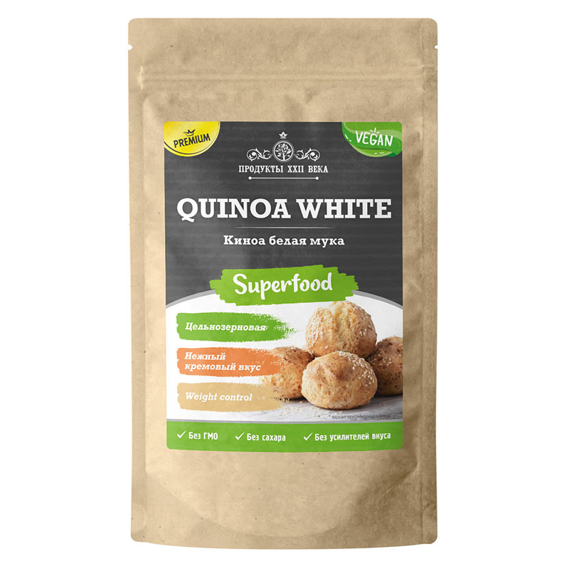 

Киноа белая Продукты XXII века Quinoa White мука
