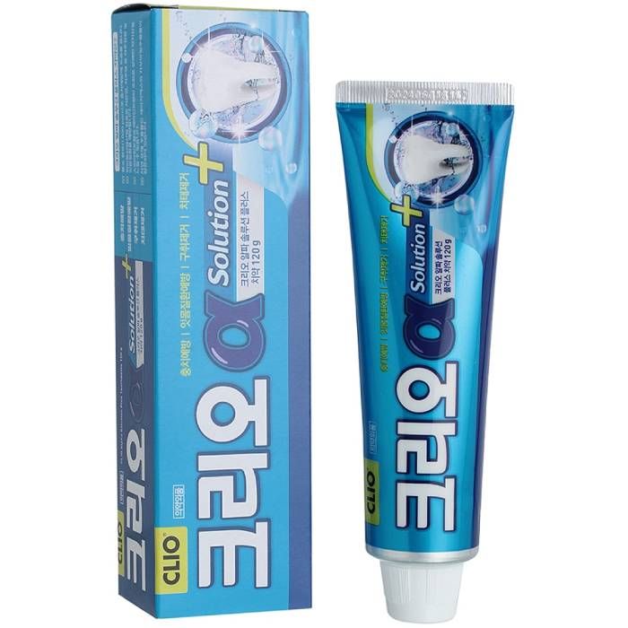 фото Зубная паста clio alpha solution total care plus toothpaste, 120г.