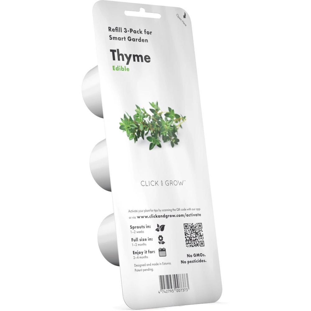 фото Набор картриджей для умного сада click and grow refill 3-pack чабрец (thyme)