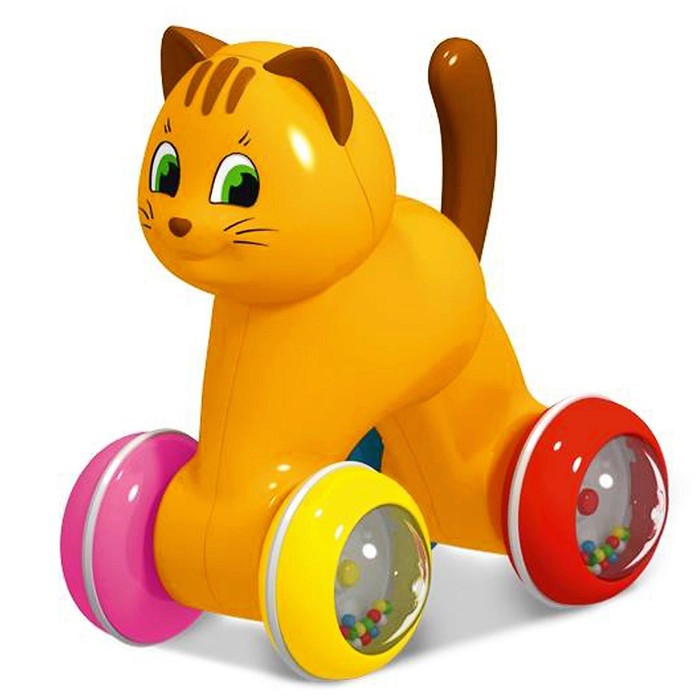 

Игрушка-покатушка «Котик»