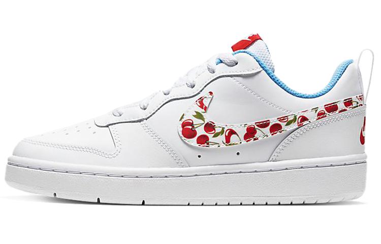

Кеды унисекс Nike Court Borough Low 2 GS белые 40 EU, Белый, Court Borough Low 2 GS
