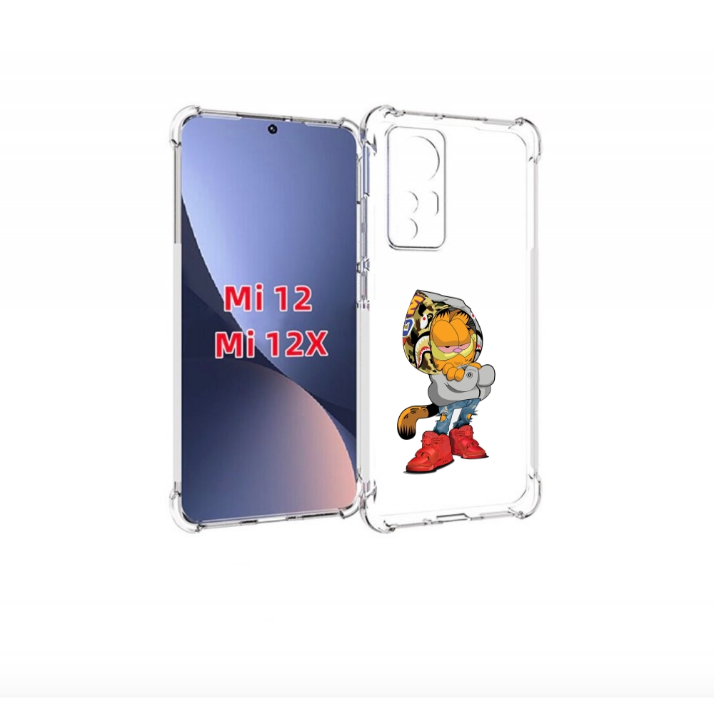 

Чехол бампер MyPads модный-котяра детский для Xiaomi 12., Прозрачный, Tocco
