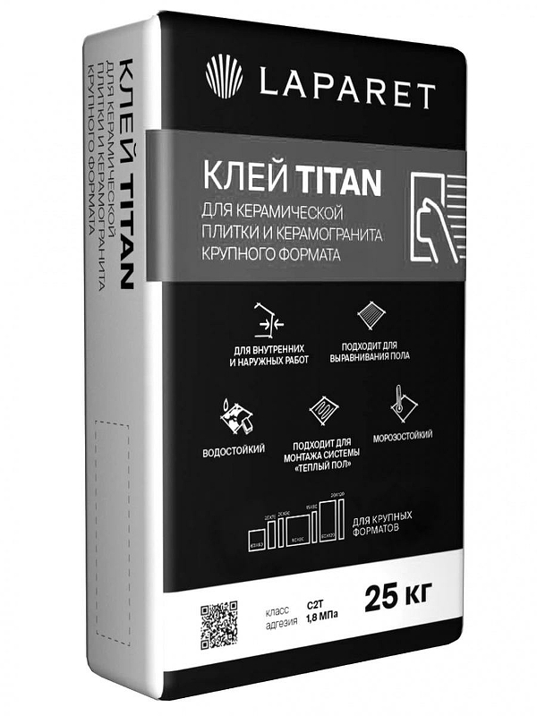 фото Клей плиточный laparet titan 25кг