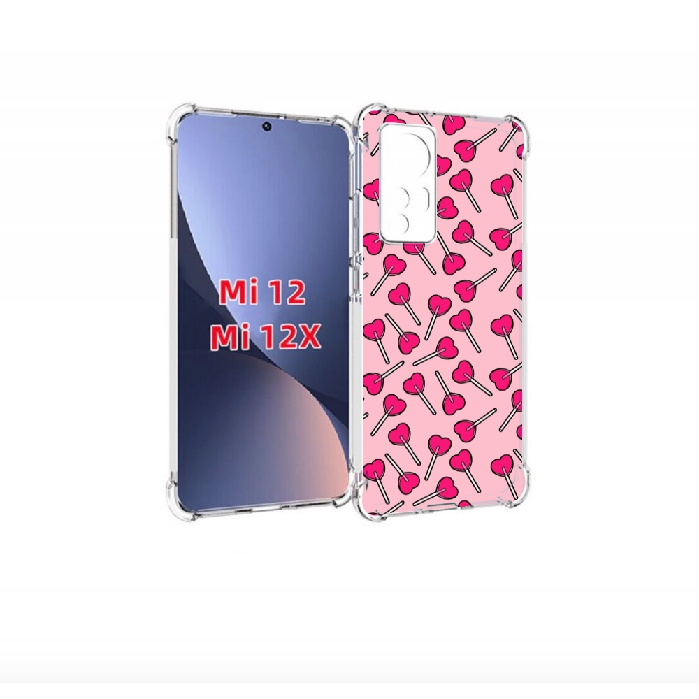

Чехол бампер MyPads много лединцов для Xiaomi 12., Прозрачный, Tocco