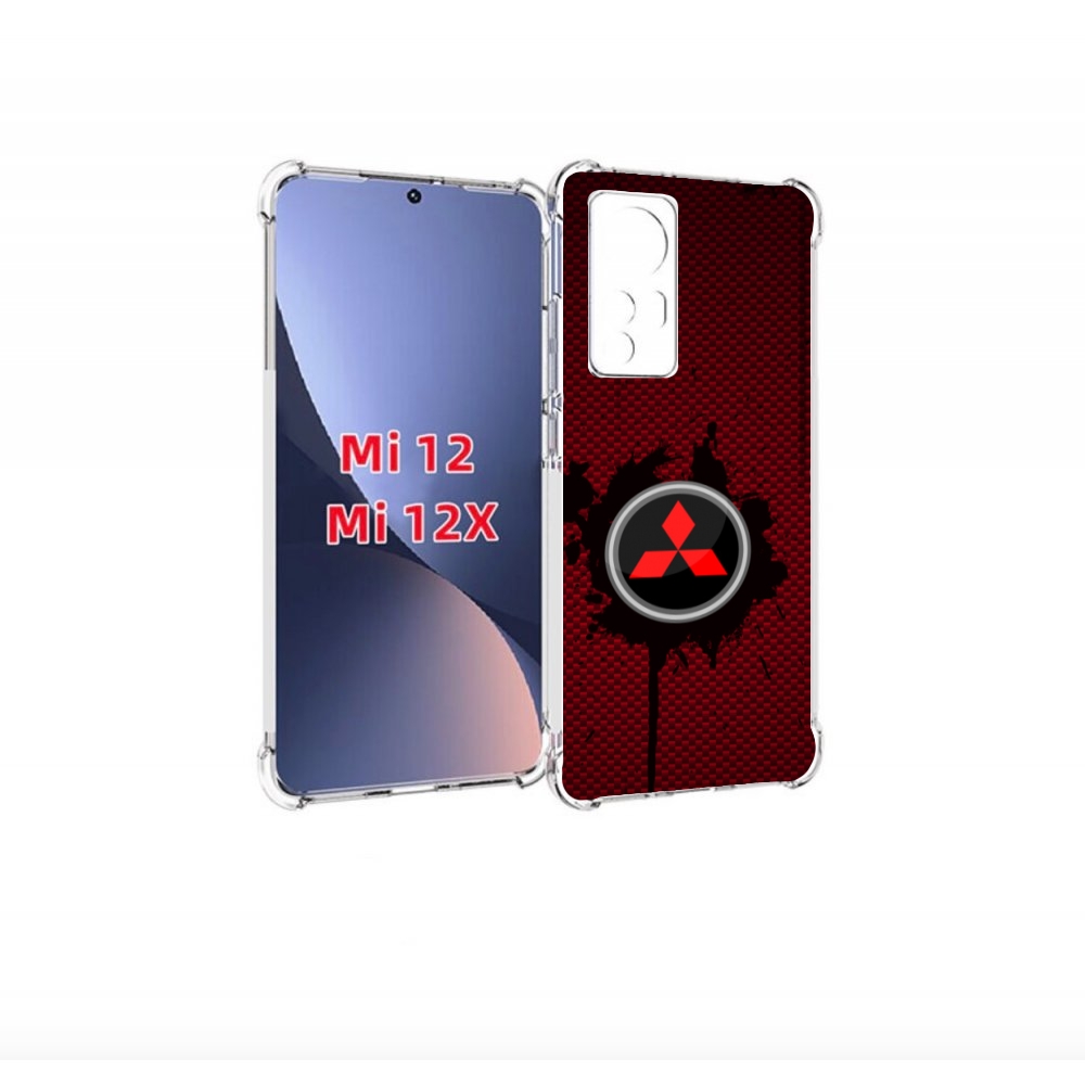 

Чехол бампер MyPads мицубиси mitsubishi 2 для Xiaomi 12., Прозрачный, Tocco