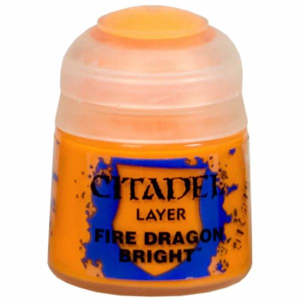 22-04GW Баночка с краской: Яркий огненный дракон Paint Pot: Fire Dragon Bright