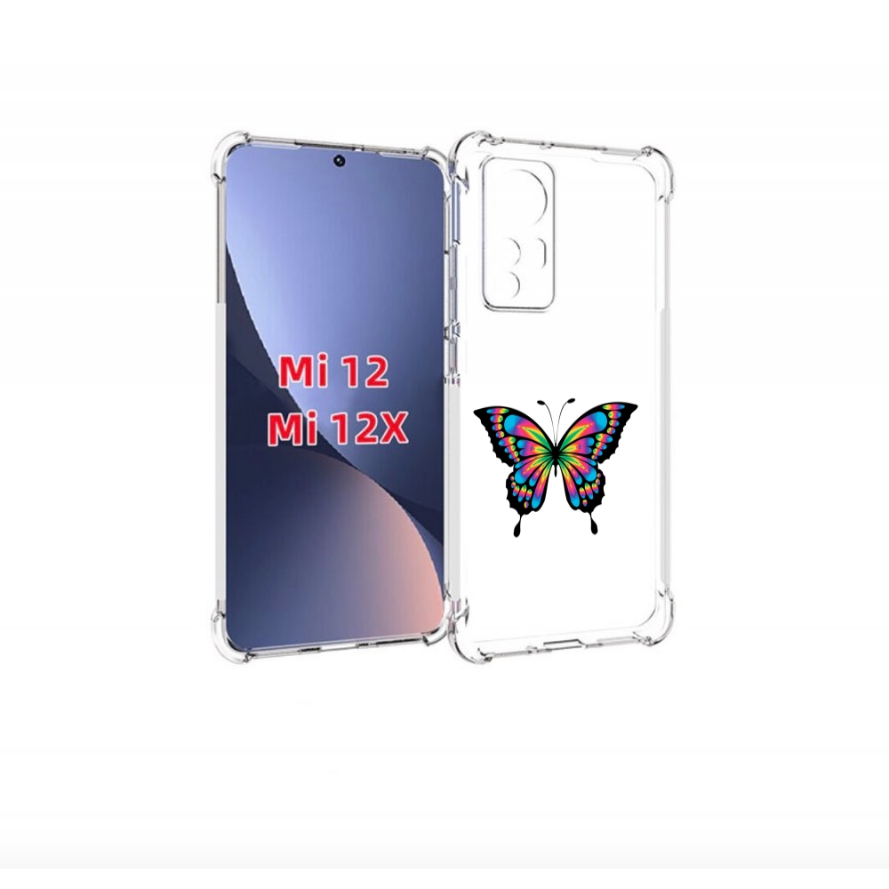 

Чехол бампер MyPads мини-бабочка для Xiaomi 12., Прозрачный, Tocco