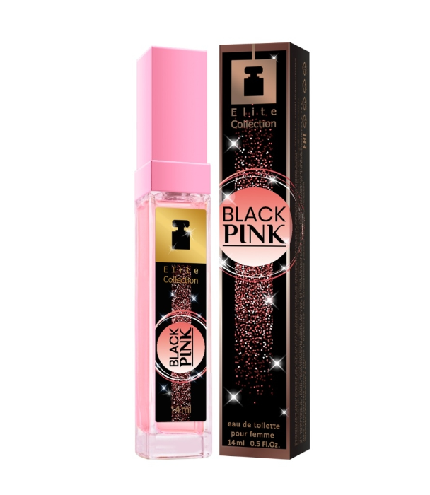 Туалетная вода женская Elite Collection, Black Pink, 14 мл крем для рук farmstay с розой pink flower blooming hand cream pink rose 100мл