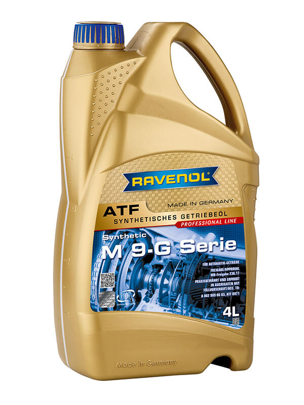 фото Трансмиссионное масло ravenol atf m 9-g serie 4л 1211139-004