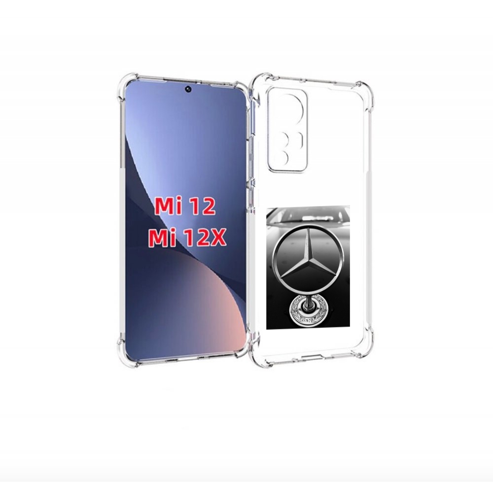 

Чехол бампер MyPads мерседес mercedes 6 мужской для Xiaomi 12., Прозрачный, Tocco