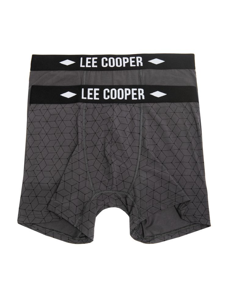 Комплект трусов мужских Lee cooper MT2T122305BSLC/DSH серых L