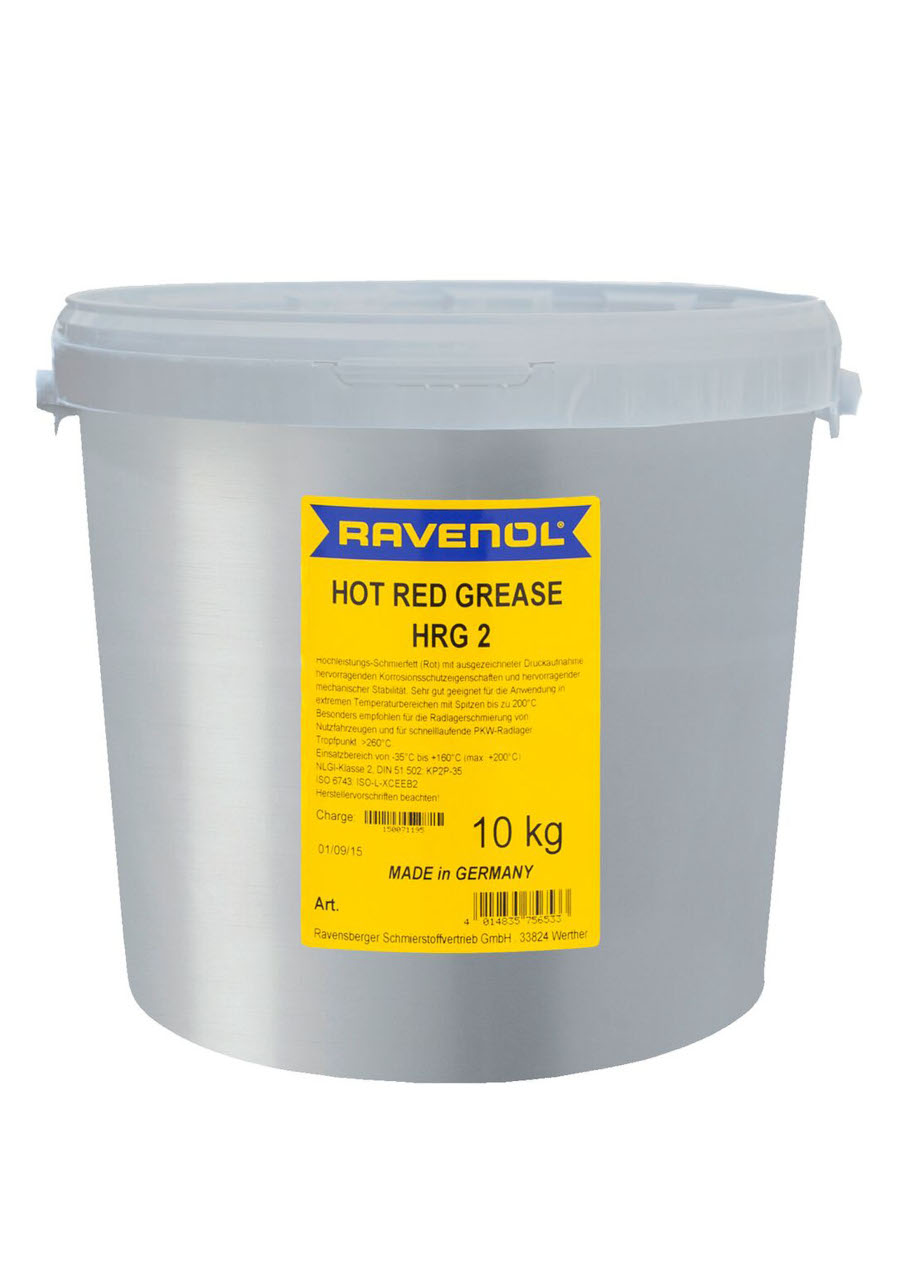 Смазка RAVENOL Hot Red Grease HRG 2 10 кг