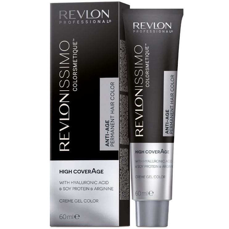 Краска для волос Revlon Professional Revlonissimo Colorsmetique High CoverAge 6.34 краситель перманентный для волос 360 hair professional тон 6 0 темный блондин 100 мл