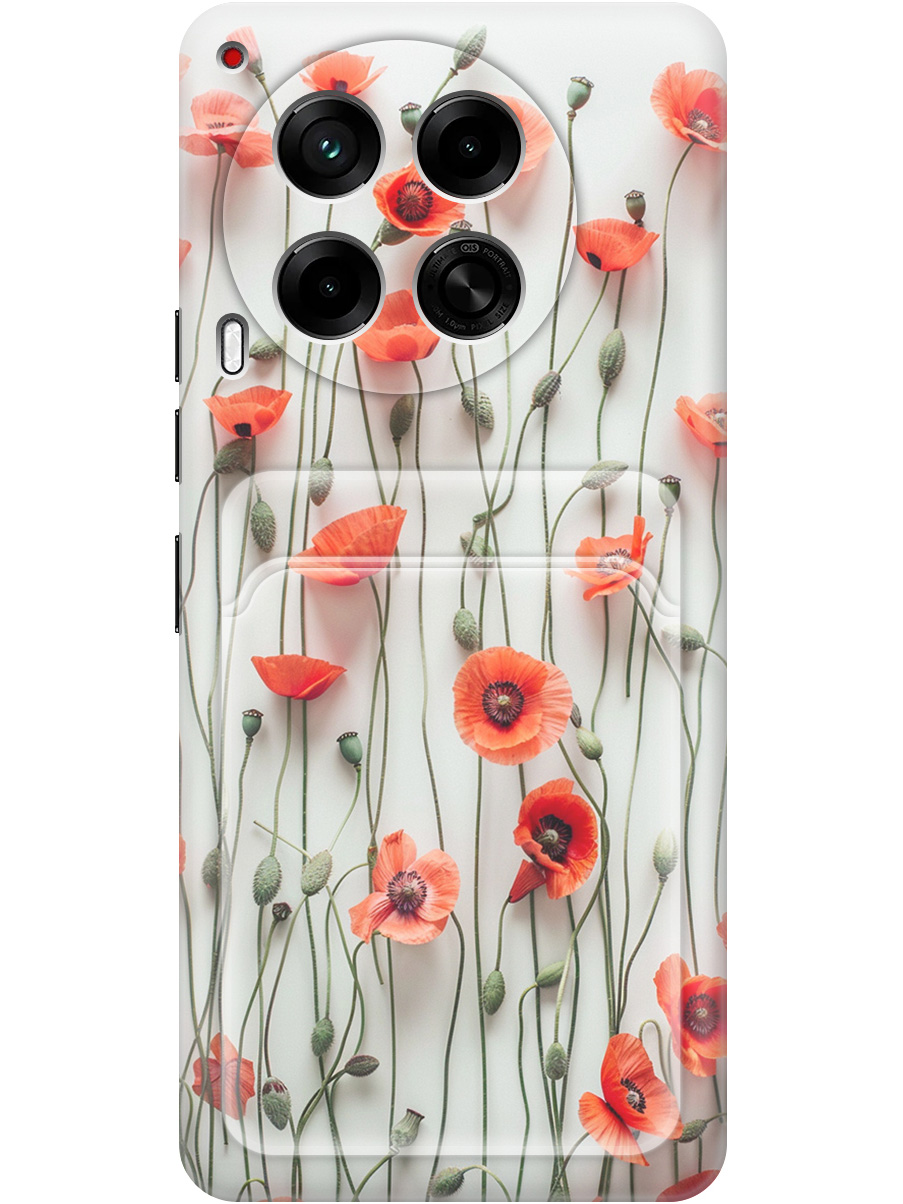 

Силиконовый чехол на Tecno Camon 30 4g / 30 5g с принтом 799101, Прозрачный;белый;красный, 782632422