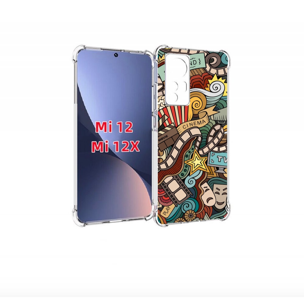 

Чехол бампер MyPads любимое кино для Xiaomi 12., Прозрачный, Tocco