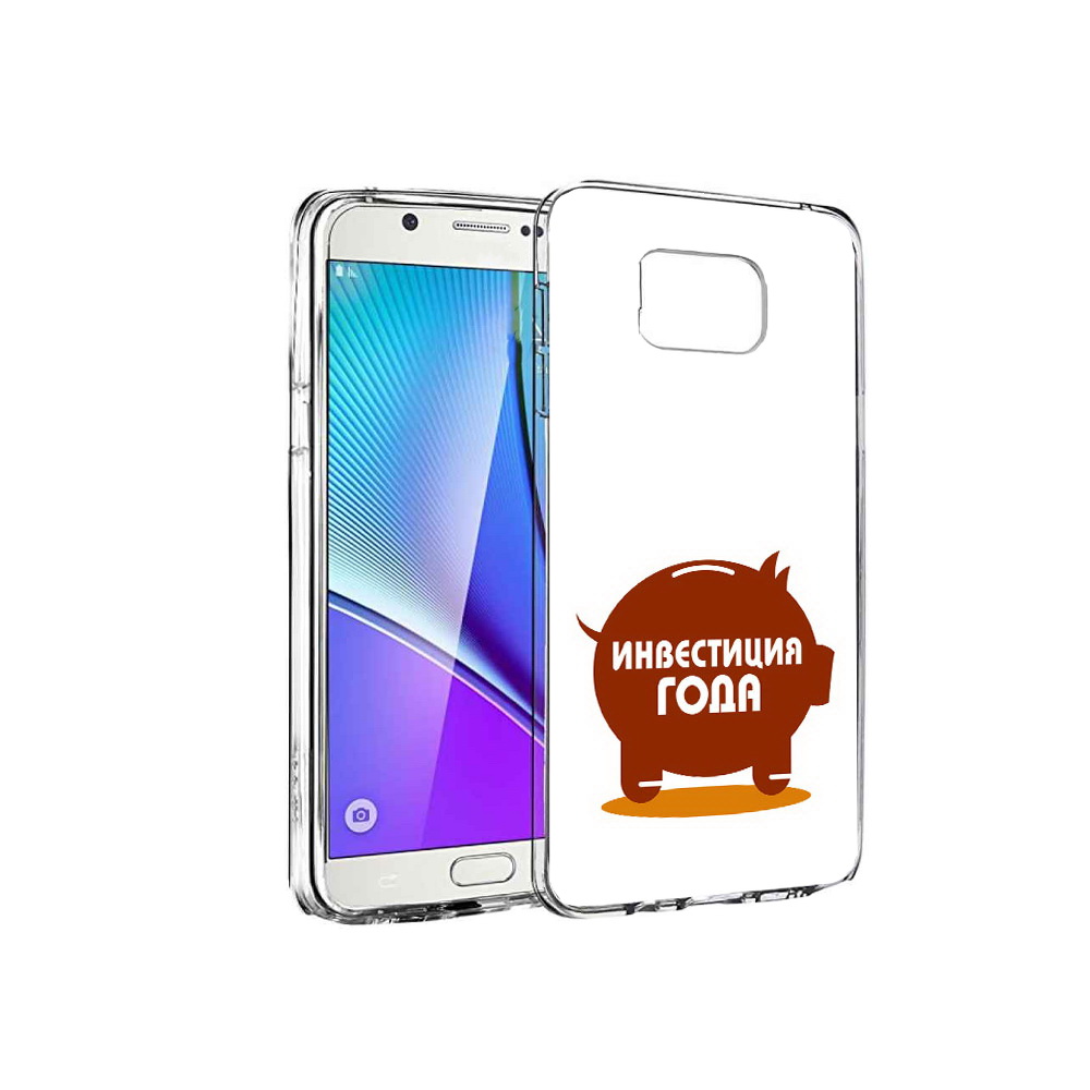 

Чехол MyPads Tocco для Samsung Galaxy Note 5 инвестиция, Прозрачный, Tocco