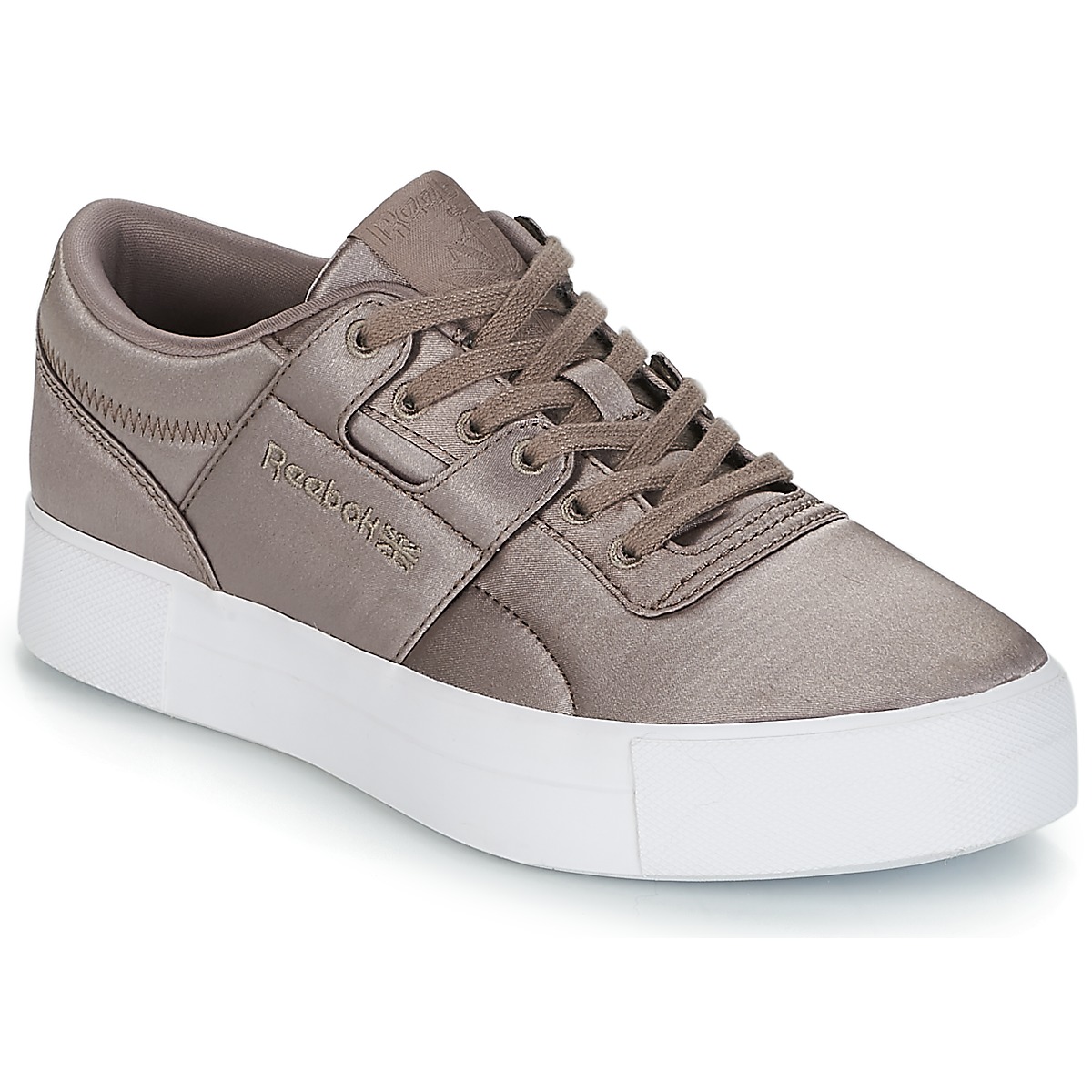 

Кеды женские Reebok 7740611 бежевые 39 EU, Бежевый, 7740611