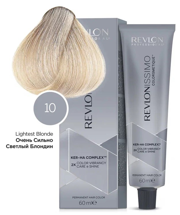 

Краска для волос Revlon Professional Revlonissimo Colorsmetique Color & Care 10
