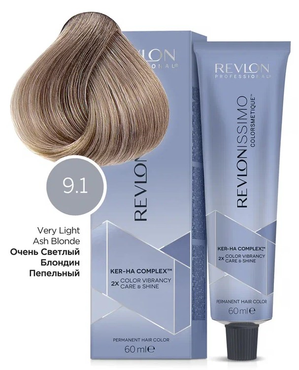 

Краска для волос Revlon Professional Revlonissimo Colorsmetique Color & Care, 9.1