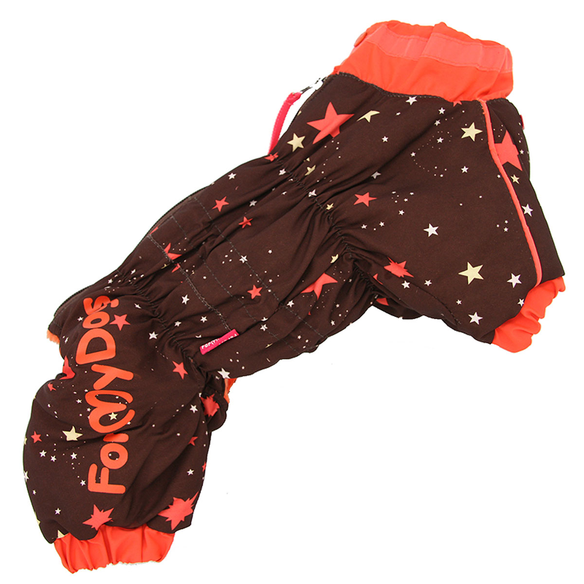 

FOR MY DOGS FOR MY DOGS комбинезон для собак Звезды коричневый/оранж для мальчиков FW1000-