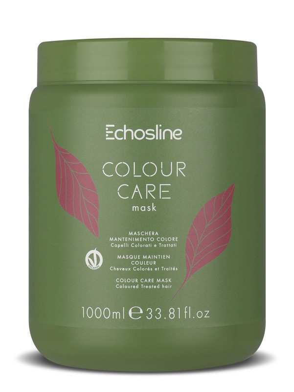 Маска Echos Line Colour Care для ухода за цветом 1000 мл echos line восстанавливающая маска для окрашенных и поврежденных волос seliar keratin 1000 0