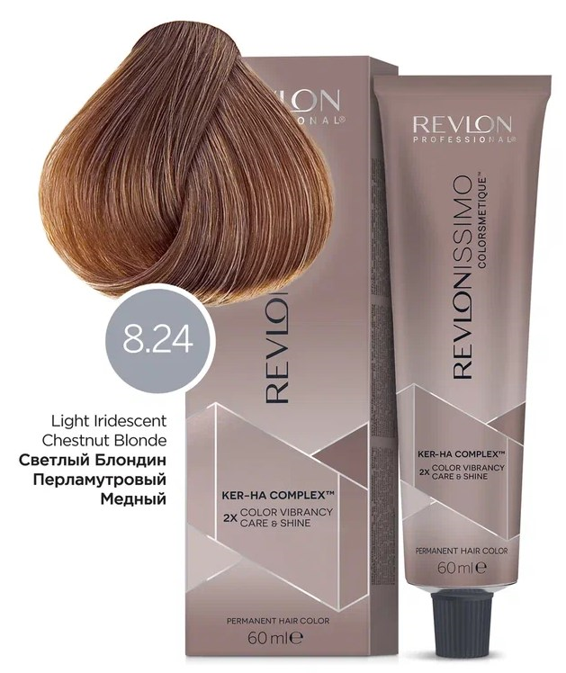 

Краска для волос Revlon Professional Revlonissimo Colorsmetique Color & Care, 8.24