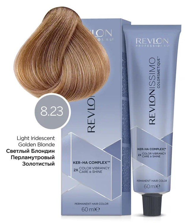 Краска для волос Revlon Professional Revlonissimo Colorsmetique Color & Care 8.23