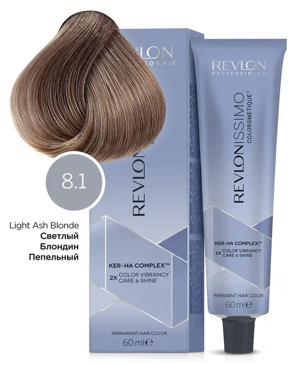 

Краска для волос Revlon Professional Revlonissimo Colorsmetique Color & Care, 8.1