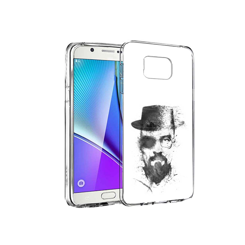 

Чехол MyPads Tocco для Samsung Galaxy Note 5 загадочный человек, Прозрачный, Tocco