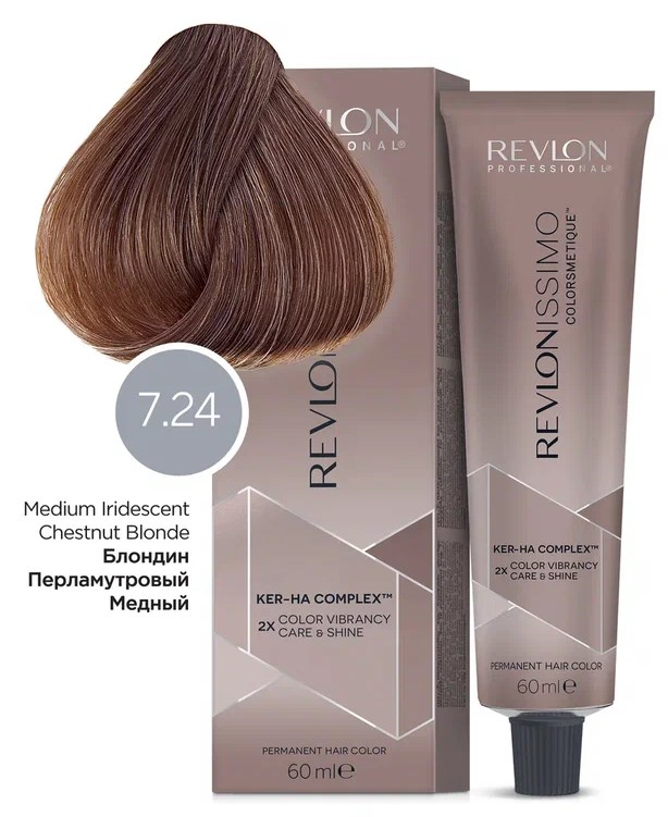 Краска для волос Revlon Professional Revlonissimo Colorsmetique Color & Care, 7.24 Испания