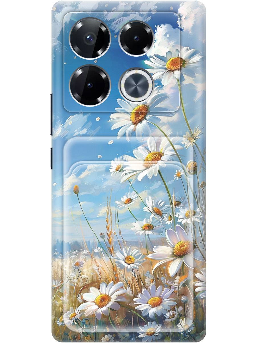 

Силиконовый чехол на Infinix Note 40 Pro / 40 Pro 5g / 40 Pro+ 5g с принтом 799054, Прозрачный;белый;синий, 782627022