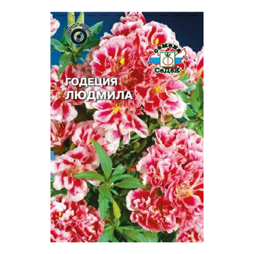 

Семена годеция СеДеК Людмила розово-белая 1 уп.