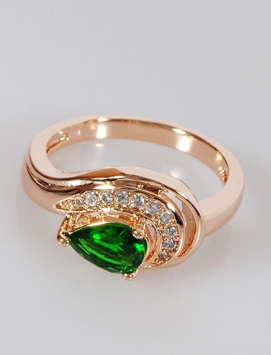 

Кольцо из бижутерного сплава р. 17 Lotus Jewelry 3032R-08Gcz, фианит, 3032R-08Gcz